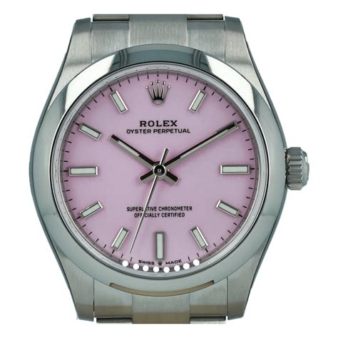 rolex rosa pille|Rolex oyster watch 31mm.